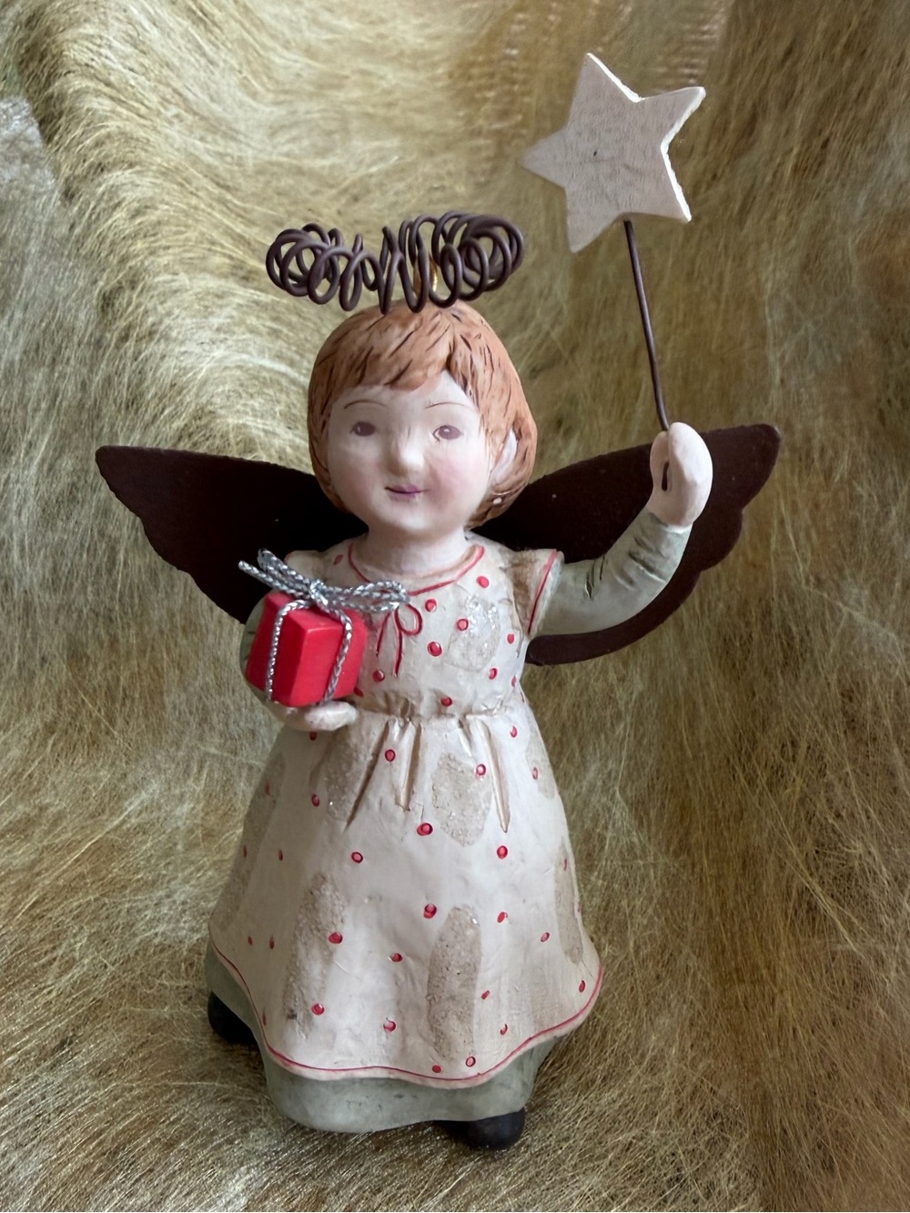 Hallmark ceramic child angel figurine